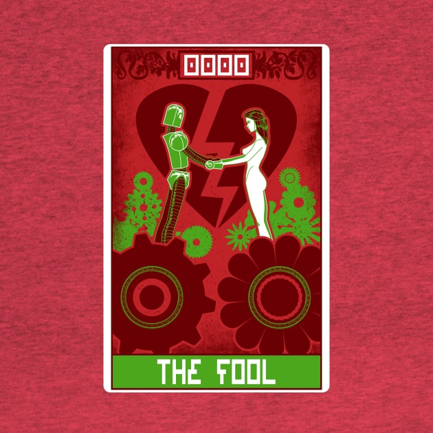 Robo Tarot: The Fool v3 by PeterTheHague